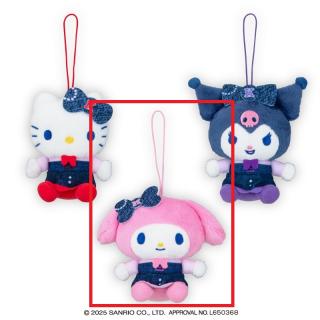 【サンリオ】【Bマイメロディ】サンリオキャラクターズ デニムショータイムマスコット1
