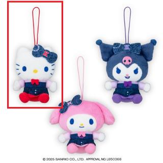 【サンリオ】【Aハローキティ】サンリオキャラクターズ デニムショータイムマスコット1