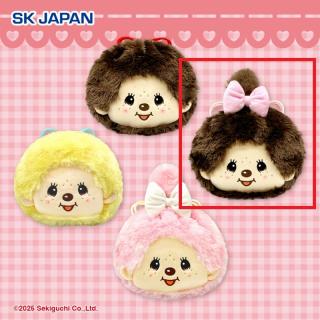 【モンチッチ】【Bモンチッチちゃん(ブラウン)】モンチッチ　ぬいぐるみ巾着