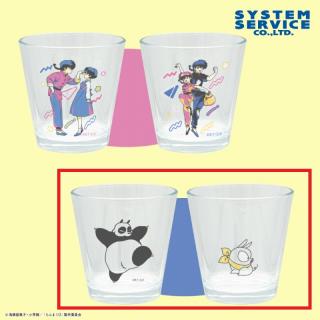 【らんま1/2】【B玄馬(パンダ)＆Pちゃん】らんま1/2 グラスセット
