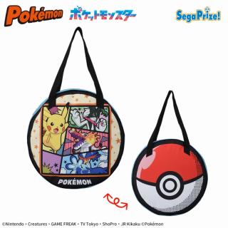 【ポケットモンスター】【Aイエロー】ポケットモンスター　[PtZ]コミックアート風収納バッグ