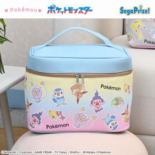 【ポケットモンスター】【Bブルー&グラデーション】ポケットモンスター　[PtZ]バニティポーチ