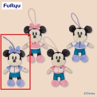 【ディズニー】【Dミニー（ブルー）】ミッキー＆ミニー ちょっもっさ デココレ マスコット