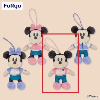 【ディズニー】【Cミッキー（ピンク）】ミッキー＆ミニー ちょっもっさ デココレ マスコット
