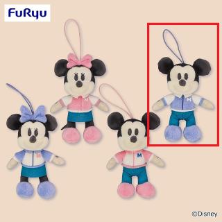【ディズニー】【Aミッキー（ブルー）】ミッキー＆ミニー ちょっもっさ デココレ マスコット
