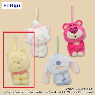 【ディズニー】【Cくまのプーさん】ディズニー＆ピクサーキャラクター ねむぐるみ マスコット①