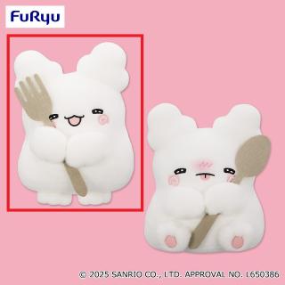 【サンリオ】【Aフォーク】はなまるおばけ カトラリーBIGぬいぐるみ