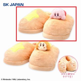 【星のカービィ】【Aカービィ】星のカービィ　はぐっとふわもふスリッパ
