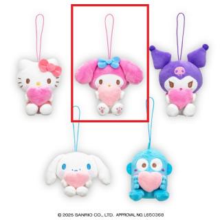 【サンリオ】【Bマイメロディ】サンリオキャラクターズ ももいろハートマスコット