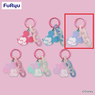【ディズニー】【Cミッキー（パープル）】ミッキー＆ミニー ちょっもっさ じゃらじゃらチャーム