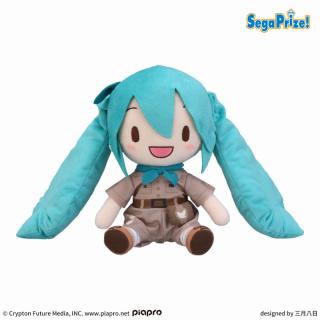 【初音ミク】初音ミクシリーズ　ふわぷち　Mぬいぐるみ“初音ミク”お出かけシリーズ　動物園Ver.
