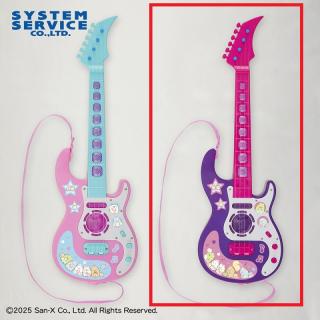 【すみっコぐらし】【Bパープル×ピンク】すみっコぐらし たぴおかパーク 光る！鳴る！ギターおもちゃ