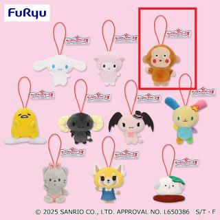 【サンリオ】【Cおさるのもんきち】サンリオキャラクターズ キャラクター大賞マスコット2025①