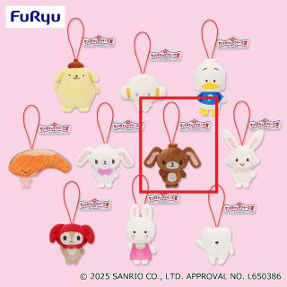 【サンリオ】【F:シュガーバニーズ(くろうさ)】サンリオキャラクターズ キャラクター大賞マスコット2025②