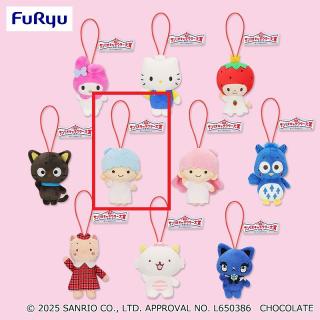 【サンリオ】【Eリトルツインスターズ(キキ)】サンリオキャラクターズ キャラクター大賞マスコット2025⑤