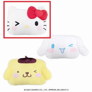 【サンリオ】【Aハローキティ】サンリオキャラクターズ ウインクかどまるクッション