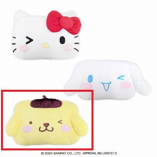 【サンリオ】【Cポムポムプリン】サンリオキャラクターズ ウインクかどまるクッション