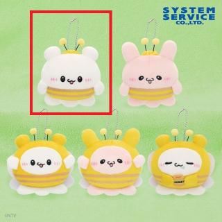 【らぶいーず】【Aすもっぴ(パンツ)】らぶいーず ミツバチになるもん ボールチェーン付きぬいぐるみ