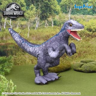 【ジュラシックシリーズ】【A:BLUE】ジュラシック・ワールド　Lぬいぐるみ　リアルVer.