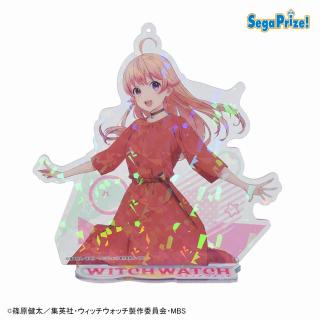 【ウィッチウォッチ】【A若月ニコ】TVアニメ『ウィッチウォッチ』　キラキラスタンド付 ビッグクリアキーチェーン（EX）