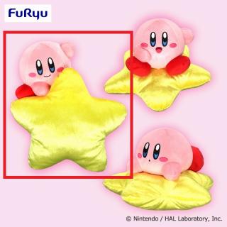 【星のカービィ】【Bにっこり(口閉じ)】星のカービィ ワープスターカービィぬいぐるみ