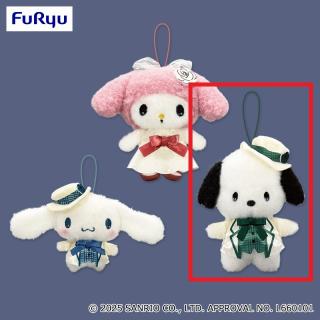 【サンリオ】【Cポチャッコ】サンリオキャラクターズ クラシカルブライドマスコット①