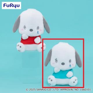 【サンリオ】【B青】ポチャッコ しょんぼりあめもようBIGぬいぐるみ