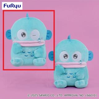 【サンリオ】【A片目閉じ】ハンギョドン しょんぼりあめもようBIGぬいぐるみ
