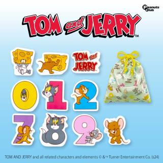 【トムとジェリー】【Bセット(巾着紐イエロー)】トムとジェリー 積み木Ver.2