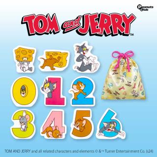 【トムとジェリー】【Aセット(巾着紐ピンク)】トムとジェリー 積み木Ver.2