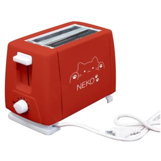【家電製品(プライズ)】【Aレッド】NEKO トースター
