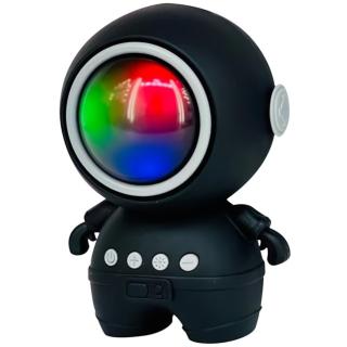 【家電製品(プライズ)】【Bブラック】宇宙飛行士スピーカー