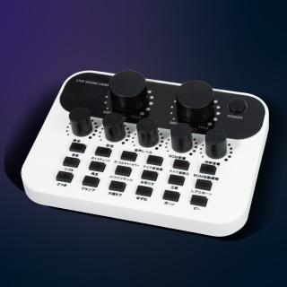【家電製品(プライズ)】【Aホワイト】動画音声編集 LIVEサウンドカード2
