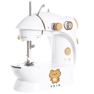 【家電製品(プライズ)】【Aボタン：薄茶】りるくま コンパクト電動式ミシン