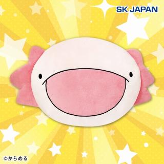 【からめる】からめる ウーパールーパー フェイスぬいぐるみ