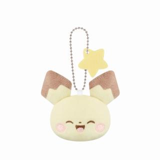 【ポケットモンスター】【Aピチュー】ポケピース ボールチェーン付きぬいぐるみ～ピチュー・ポッチャマ・ニャスパー・モクロー～