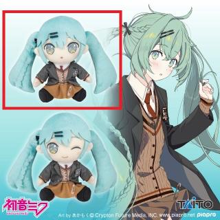【初音ミク】【A両目開き】初音ミク オリジナルぬいぐるみ Fashion～Preppy～