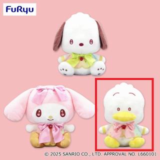 【サンリオ】【Cあひるのペックル】サンリオキャラクターズ いちご新聞50周年BIGぬいぐるみ③
