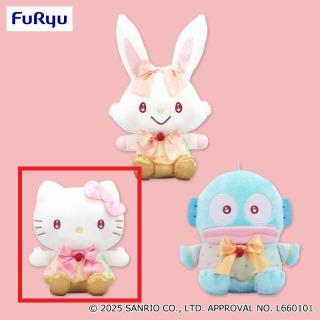 【サンリオ】【Aハローキティ】サンリオキャラクターズ いちご新聞50周年BIGぬいぐるみ④