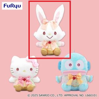 【サンリオ】【Cウィッシュミーメル】サンリオキャラクターズ いちご新聞50周年BIGぬいぐるみ④
