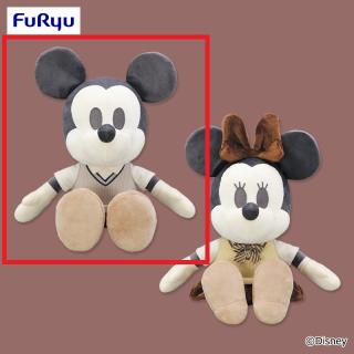 【ディズニー】【Aミッキー】ミッキー＆ミニー デココレ 制服ベストBIGぬいぐるみ