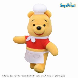【ディズニー】【A歩く】くまのプーさん　マスコット　クッキングVer.