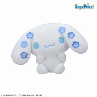 【サンリオ】【シナモロール】ゆるかわ　サンリオキャラクターズ　Lぬいぐるみ“シナモロール”　Nemophi Lazuli