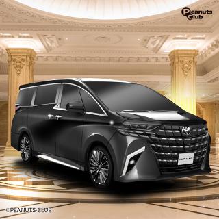 【TOYOTA】【Cブラック】RC TOYOTA ALPHARD 40