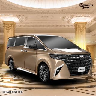 【TOYOTA】【Aブロンド】RC TOYOTA ALPHARD 40