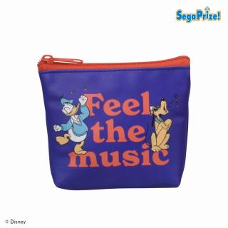 【ディズニー】【A:Feel the music】ミッキー＆フレンズ　ミニポーチ