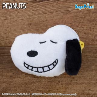 【スヌーピー】【Bニヤリ】SNOOPY(TM)　フェイスプチポーチ