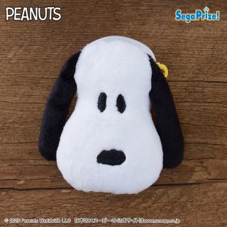 【スヌーピー】【C正面】SNOOPY(TM)　フェイスプチポーチ