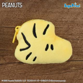 【スヌーピー】【Dウッドストック】SNOOPY(TM)　フェイスプチポーチ