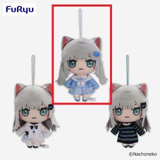 【Nachoneko】【Bフーディ(水色服)】Nachoneko ぬいぐるみ
